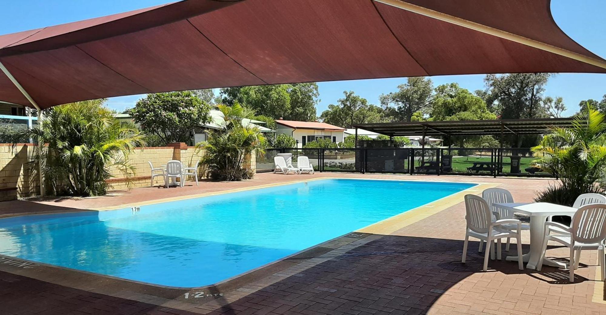 Hotel Banksia Tourist Park à Perth Extérieur photo